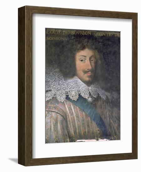 Portrait of Louis of Bourbon-null-Framed Giclee Print