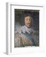 Portrait of Louis of Bourbon-null-Framed Giclee Print