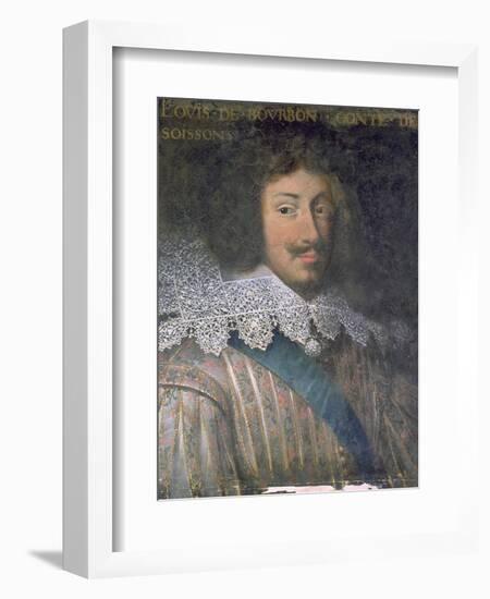 Portrait of Louis of Bourbon-null-Framed Giclee Print