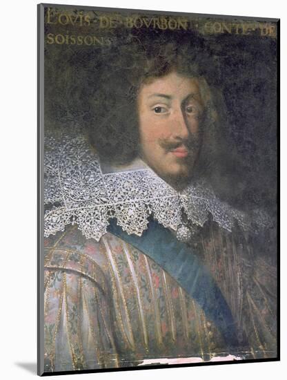 Portrait of Louis of Bourbon-null-Mounted Giclee Print