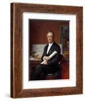 Portrait of Louis Tullius Visconti - by Theophile Vauchelet-null-Framed Giclee Print