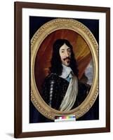 Portrait of Louis XIII (1601-43) after 1610-Philippe De Champaigne-Framed Giclee Print