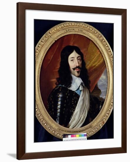 Portrait of Louis XIII (1601-43) after 1610-Philippe De Champaigne-Framed Giclee Print