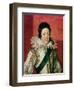 Portrait of Louis Xiii (1601-43) as a Boy, Wearing the Order of the Saint Espirit, C.1616-Frans II Pourbus-Framed Giclee Print