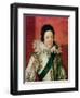 Portrait of Louis Xiii (1601-43) as a Boy, Wearing the Order of the Saint Espirit, C.1616-Frans II Pourbus-Framed Giclee Print