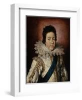 Portrait of Louis XIII, King of France, as a boy, c.1616-Frans II Pourbus-Framed Giclee Print