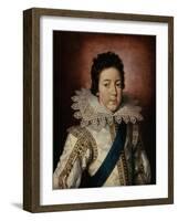 Portrait of Louis XIII, King of France, as a boy, c.1616-Frans II Pourbus-Framed Giclee Print