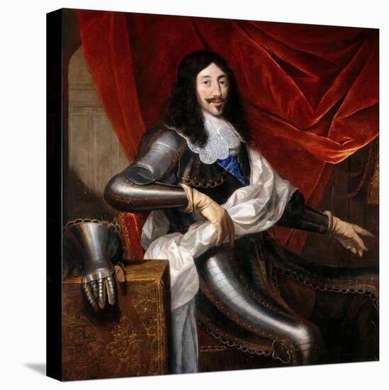 Portrait of Louis XIII of France (1601-164)-Justus van Egmont-Stretched Canvas