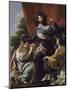 Portrait of Louis XIII of France (1601-164)-Simon Vouet-Mounted Giclee Print