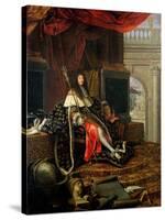 Portrait of Louis XIV (1638-1715) 1668-Henri Testelin-Stretched Canvas