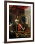 Portrait of Louis XIV (1638-1715) 1668-Henri Testelin-Framed Giclee Print