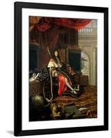 Portrait of Louis XIV (1638-1715) 1668-Henri Testelin-Framed Giclee Print