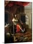 Portrait of Louis XIV (1638-1715) 1668-Henri Testelin-Mounted Giclee Print