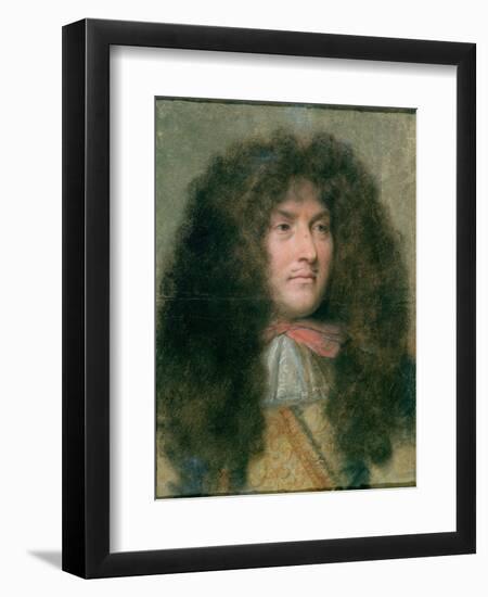 Portrait of Louis Xiv (1638-1715) King of France-Charles Le Brun-Framed Premium Giclee Print