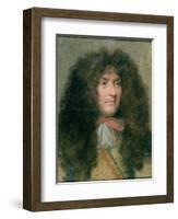 Portrait of Louis Xiv (1638-1715) King of France-Charles Le Brun-Framed Giclee Print