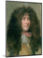 Portrait of Louis Xiv (1638-1715) King of France-Charles Le Brun-Mounted Giclee Print