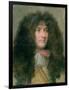Portrait of Louis Xiv (1638-1715) King of France-Charles Le Brun-Framed Giclee Print