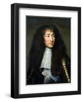 Portrait of Louis XIV (1638-1715)-Charles Le Brun-Framed Premium Giclee Print