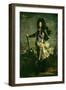 Portrait of Louis XIV (1638-1715)-Hyacinthe Rigaud-Framed Giclee Print