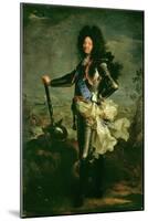 Portrait of Louis XIV (1638-1715)-Hyacinthe Rigaud-Mounted Giclee Print