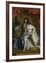 Portrait of Louis XIV, 1701-Hyacinthe Rigaud-Framed Art Print