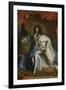 Portrait of Louis XIV, 1701-Hyacinthe Rigaud-Framed Art Print