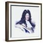 Portrait of Louis XIV, King of France-null-Framed Giclee Print