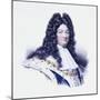 Portrait of Louis XIV, King of France-null-Mounted Giclee Print