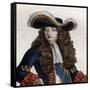 Portrait of Louis XIV of France (1638-1715), King of France-French School-Framed Stretched Canvas