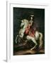 Portrait of Louis Xiv on a Horse-Adam Frans van der Meulen-Framed Giclee Print