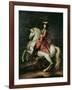 Portrait of Louis Xiv on a Horse-Adam Frans van der Meulen-Framed Giclee Print