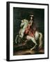 Portrait of Louis Xiv on a Horse-Adam Frans van der Meulen-Framed Giclee Print