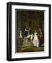 Portrait of Louis XIV Packed in a Box-Jean Antoine Watteau-Framed Giclee Print