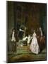 Portrait of Louis XIV Packed in a Box-Jean Antoine Watteau-Mounted Giclee Print