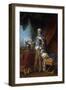 Portrait of Louis XV - by Carle Van Loo's Studio-null-Framed Giclee Print