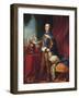 Portrait of Louis XV in Armour-Carle van Loo-Framed Giclee Print