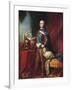 Portrait of Louis XV in Armour-Carle van Loo-Framed Giclee Print