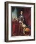 Portrait of Louis XV in Armour-Carle van Loo-Framed Giclee Print