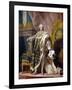 Portrait of Louis XV in His Royal Costume-Louis Michel Van Loo-Framed Giclee Print