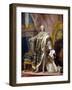 Portrait of Louis XV in His Royal Costume-Louis Michel Van Loo-Framed Giclee Print