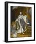 Portrait of Louis XV in His Royal Costume-Hyacinthe François Honoré Rigaud-Framed Giclee Print