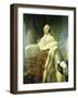 Portrait of Louis XV Wearing Robes of State-Antoine Francois Callet-Framed Giclee Print