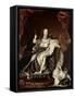 Portrait of Louis XV-Hyacinthe Rigaud-Framed Stretched Canvas