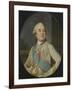 Portrait of Louis XVI, King of France, C. 1777-89-Joseph Siffrede Duplessis-Framed Art Print