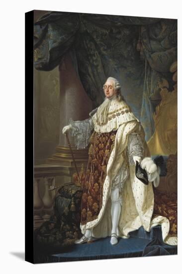 Portrait of Louis XVI-Antoine Francois Callet-Stretched Canvas