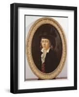 Portrait of Louis Xvii, c.1793-Henri-Pierre Danloux-Framed Giclee Print