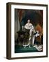 Portrait of Louis XVIII (1755-182) in Coronation Robes-Robert Lefévre-Framed Giclee Print