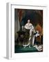 Portrait of Louis XVIII (1755-182) in Coronation Robes-Robert Lefévre-Framed Giclee Print