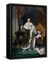 Portrait of Louis XVIII (1755-182) in Coronation Robes-Robert Lefévre-Framed Stretched Canvas