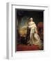Portrait of Louis XVIII in Coronation Robes-null-Framed Giclee Print
